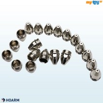 호암 플라즈마팁 P-80 프라즈마노즐 토치부품 10개입, (2)1.5mm
