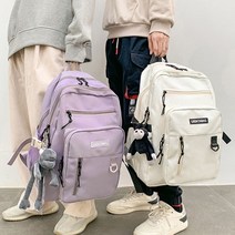 [ClDS-212]남자 여자 캐주얼 패션 외출 학원 가방 멀티 백팩, 블랙