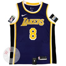NBA LA 레이커스 no.8 코비 브라이언트 스윙맨 져지 유니폼 나시 - 스테이트먼트 에디션