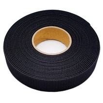 폭 4cm 넓은폭 양면일체형 찍찍이타이 일반형 검정색 10미터x1롤, 검정색 4cm X 1롤(10M)