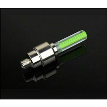 LED경광등 경광봉 신호봉 주차스토퍼 2pcs 미니 자전거 빛 배터리 없음 산악 도로 자전거 자전거 경고등 led 타이어 타이어 밸브 캡 휠 스포크 led 빛 52, 2개 노란색, 01 2pcs yellow