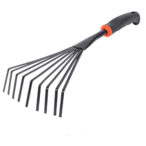 데몰 스틸 갈퀴 텃밭관리기 쇠갈퀴, 1개