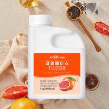 [업체발송] 흥국 리얼베이스 자스민 자몽 1kg 2개세트, 단품, 단품