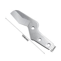 동파이프 커팅기 PVC PEX 폴리부텐 고무 호스 절단용 수동 도구 파이프 가위 PPR 3-32mm, 03 1pc blade, 1개