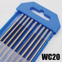 텅스텐전극봉 텅스텐봉 티그 TIG 용접, 23.WC20 Grey - 2x150mm 10pcs