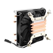 Z39 CPU 쿨러 라디에이터 39Mm Intel 115X HTPC / ITX MINI PC 용 높은 컴퓨터 케이스 냉각 팬, 실버 & 블랙