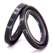 블랙 ID 50-75mm TC/FB/TG4 스켈레톤 오일 씰 링 NBR 더블 립 개스킷 회전 샤프트용, 06 50x70x8mm 1Pcs