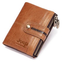 명품 패션 남자지갑 100% 가죽 남성 지갑 동전 작은 미니 카드 홀더 체인 포트폴리오 Portomonee Walet 포켓