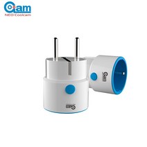 샴푸브러쉬 스마트 소켓 NAS-WR01ZE 홈 자동화 경보 시스템 무선 원격 제어 EU 플매트 카펫 러그