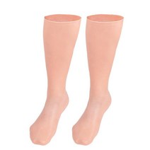 전동발각질제거기 발뒤꿈치 발 긴 관리 양말 실리콘 젤 보습 균열 방지 페디큐어 및 핸드 각질 제거, 1.1 pair socks