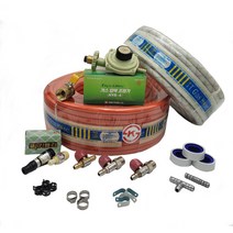 국산 가스부품 모음 LPG LNG 가스호스 가정용 압력 조정기 휴즈콕 가스연결 가스밴드 테프론테이프 도시가스, 호스연결 티자