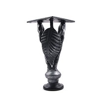 단조 엔틱블랙 장식장 다리 H004 / 가구 조절발 서랍장 소파 침대 수납장 거실장 정리대 가구발 협탁 진열장, 4) 300mm