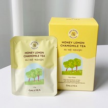 캐모마일차 허니 티백 카모마일티 릴렉스 허브차 잎차 찻잎 블렌딩티 레몬차 꿀차 마리골드꽃차 레몬그라스차 유기농차 저온건조 논커피 커피대용차 심신안정차, 1통