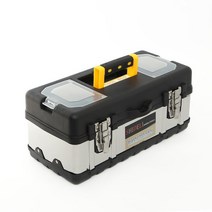 산업용 작업용 2단 스텐공구함 40cm 도구정리용품