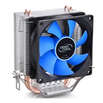 DEEPCOOL-ICE EDGE 미니 FS V2.0 인텔 LGA 775 1155 1156 AMD AM4 AM3 용 80mm CPU 냉각 팬 라디에이터가 있는 2 개의 히트 파이프, 01 없음 RGB_01 기타