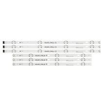 6pcs led 백 바 lg 43lh590v 43lf510v 43lf5100 43lh5100 43lh570a 43lh520v 43lh511t 43lh513v 43lj515v, 1 세트 6 개