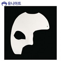 유니아트 7500 종이탈 반가면 (5개입) (30.오페라유령가면), 상세페이지 참조