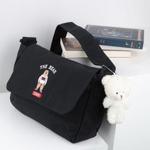 곰돌이인형 증정 학생 남녀공용 커플 메신저백 더 베어 크로스백