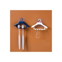 심플모던 칫솔꽂이 옷걸이 칫솔홀더 칫솔거치대, 블루SB000047