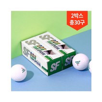 2박스 총30구 2023 던롭 DDH 소프트필링 III 15구 골프공, 소프트필링 III 15구 2박스