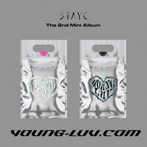 [개봉앨범 포토카드 미포함] STAYC(스테이씨) 미니 2집 ‘YOUNG-LUV.COM’, LOVE