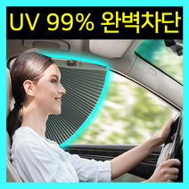 햇빛바이 차량용 햇빛가리개 블라인드 커튼 암막 부착형 자석형아님, 2세대암막A. 글쎄요(화이트)