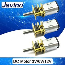 미니 모터 서보모터 DC모터 소형모터 Dc 3v6v12v n20 기어 휠 dc 모터가있는 미니 마이크로 메탈 기어 모터 153050601002003005001000rpm diy, 15 회전분, dc-12v
