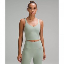 룰루레몬 얼라인 탱크 상의 - 팜 코트 티셔츠 탱크탑 329741