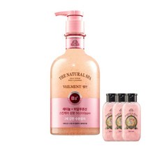 벨먼 스파 스크럽 바디워시 600g 블랙로즈 +증정 200mlx3개