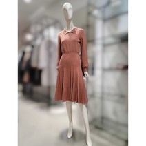 [씨] [SI][SI] SI퍼프소매 플리츠 플레어 니트 원피스SBOCZ2965 (P0012