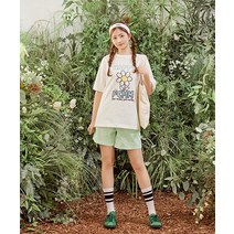 FCMM 아이브 레이 PICK 스마일 플라워 티셔츠 화이트 SMILE FLOWER TSHIRT