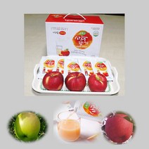 영주 사과즙 저온 착즙 무첨가 100% 농장직배송 건강사과즙 100%, 1box, 120g 100팩