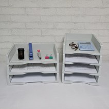 서류꽂이 정리대 문서 용지 서류 A4 파일 보관함 트레이 정리함 이면지함, 세로형