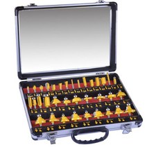 트리머 비트 세트 스트레이트 엣지 트리머비트세트 라우터 트리머기용 목공용 스마토 비트세트, 01