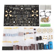진공관앰프 DIY 키트 Nobsound luxury 2 0 채널 300b 6sn7 5u4g 단일 종단 클래스 a 진공관 증폭기 보드 hifi 8w 8w 용 diy, 없음