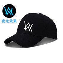 야광야구공 도깨비춤 남성 여성 개성 트렌드 비보이 애니메이션 야구모자 보이핏 볼륨 레쉬가드 헌팅캡 4948857415, 홑모자 _야광 팔찌, 블랙 화이트 표시 앨런 워커