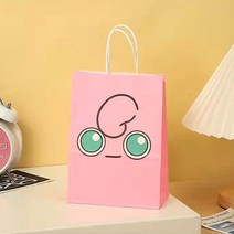 귀여운 캐릭터 선물 포장 종이 가방 쇼핑백 종이백, M