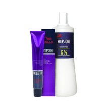 웰라 콜레스톤 퍼펙트 리치 염색약 산화제 포함 80g, 99/74 오렌지브라운, 1개