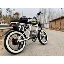 Star-super73RX 전기 자전거 와이드 타이어 가변 속도 보조 교체 오프로드 오토바이 전자 자전거, WHITE