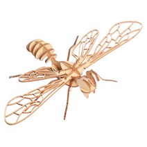 절지생물 만들기교구 꿀벌 원목퍼즐 고난도 과학모형 홈스쿨링 돌봄교실