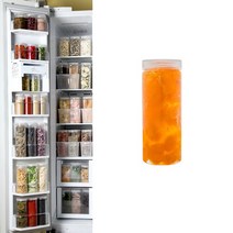 [실리쿡] 냉장고수납용기 원형 중(2호) 1개