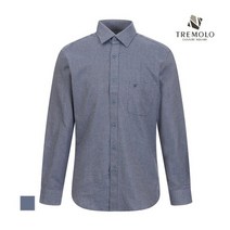[브루노바피(남성)] [TREMOLO] 심플 잔패턴 디자인 셔츠_TGBTLVWA111