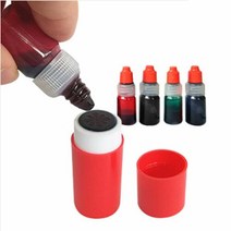 골프공 마킹 스탬프 리필 잉크 5ml, 블랙