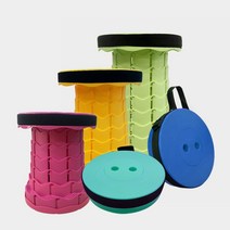 솔바스 접이식 아코디언의자 휴대용 접이식의자 방석 포함 상품, 옐로우, 방석포함(랜덤디자인)