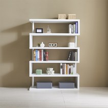 [리버퍼니쳐] 드뤽스 L12 ㄹ형 책장 5단, 색상:다크엘다