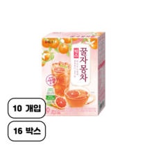 담터 꿀자몽차 믹스 10T X 2개, 160개입, 23g