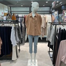 ZOOC 주크 루즈핏 볼륨소매 셔츠형 블라우스 V212MSC931