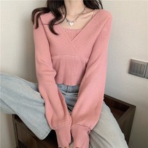 [유미르] 안나 브이넥 여성 끈나시 티셔츠 - 3 color