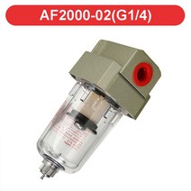 오일 분리기 AF 3000-02 자동 배수 공압 공기 소스 프로세서 구리 필터 펌프 및 물, [02] AF2000-02, [01] Only Filter