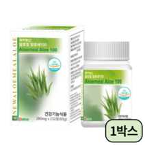 두리농산 알로밀 알로에100 65g 233정 X 1박스 (58일분)
